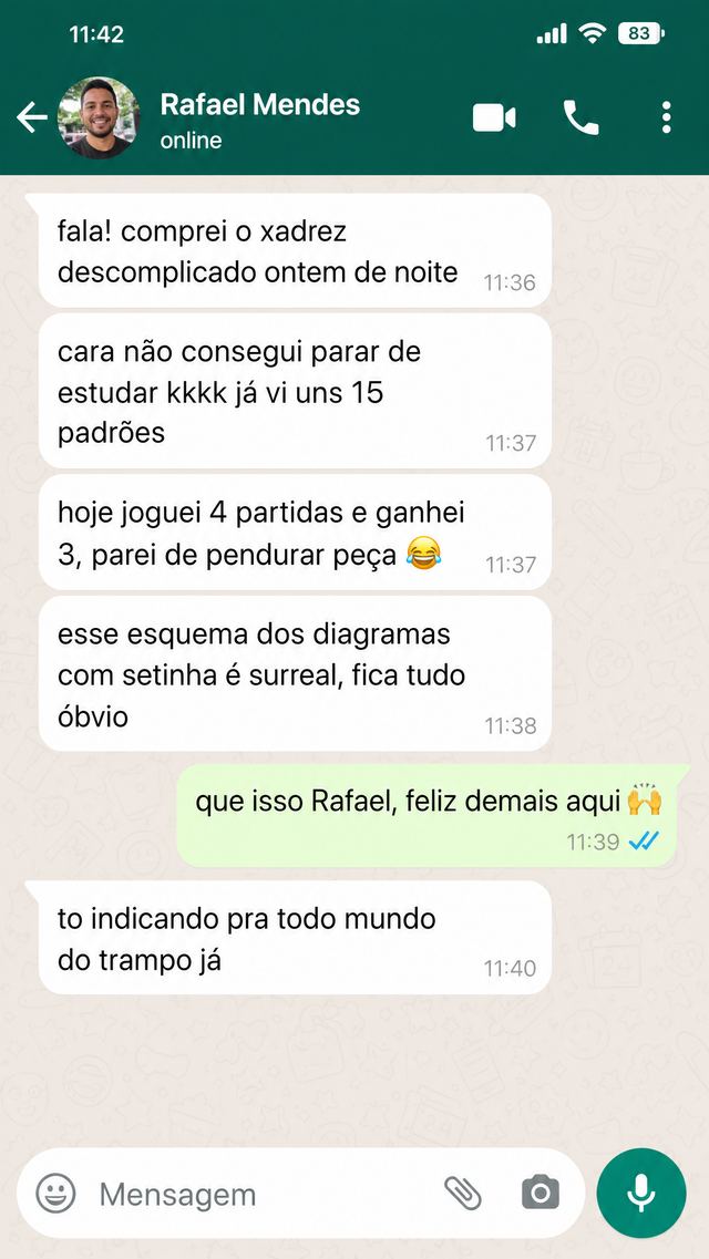Depoimento por WhatsApp