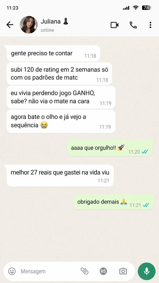 Depoimento por WhatsApp