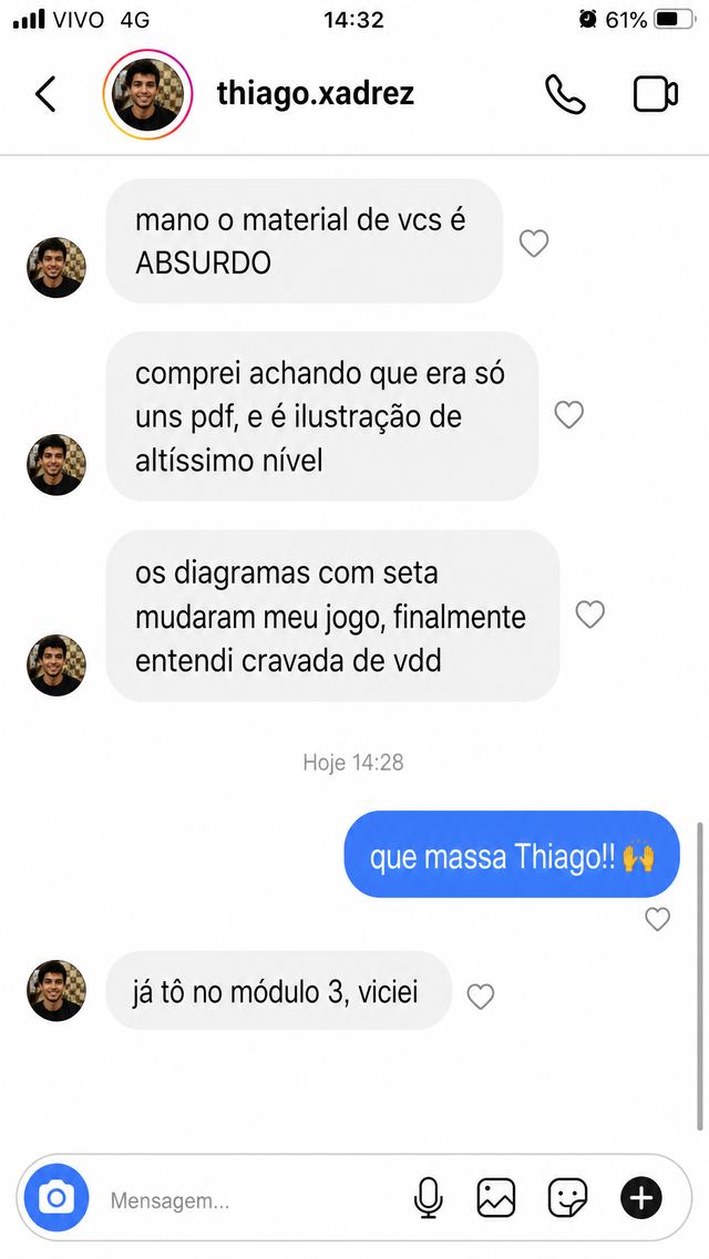 DM no Instagram
