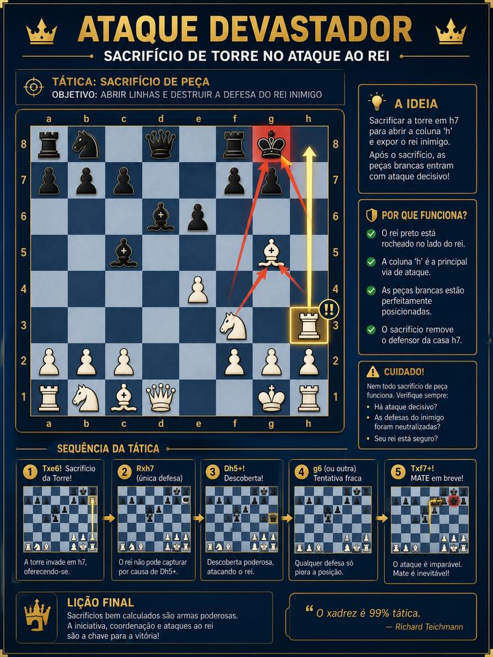 Padrão ilustrado: Tática no Meio-Jogo