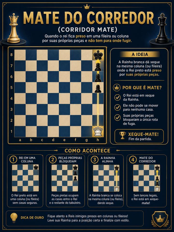 Padrão ilustrado: Mate do Corredor
