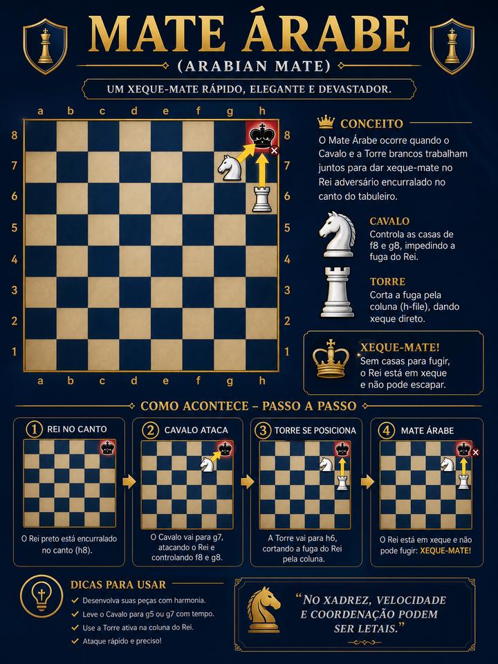 Padrão ilustrado: Mate Árabe